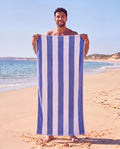 Kuba Premium Quality towel striped Blue
