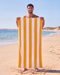 Kuba Premium Quality towel striped Yellow