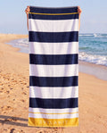 Kuba Premium Quality Beach towel H- Yellow 100 x 200 cm