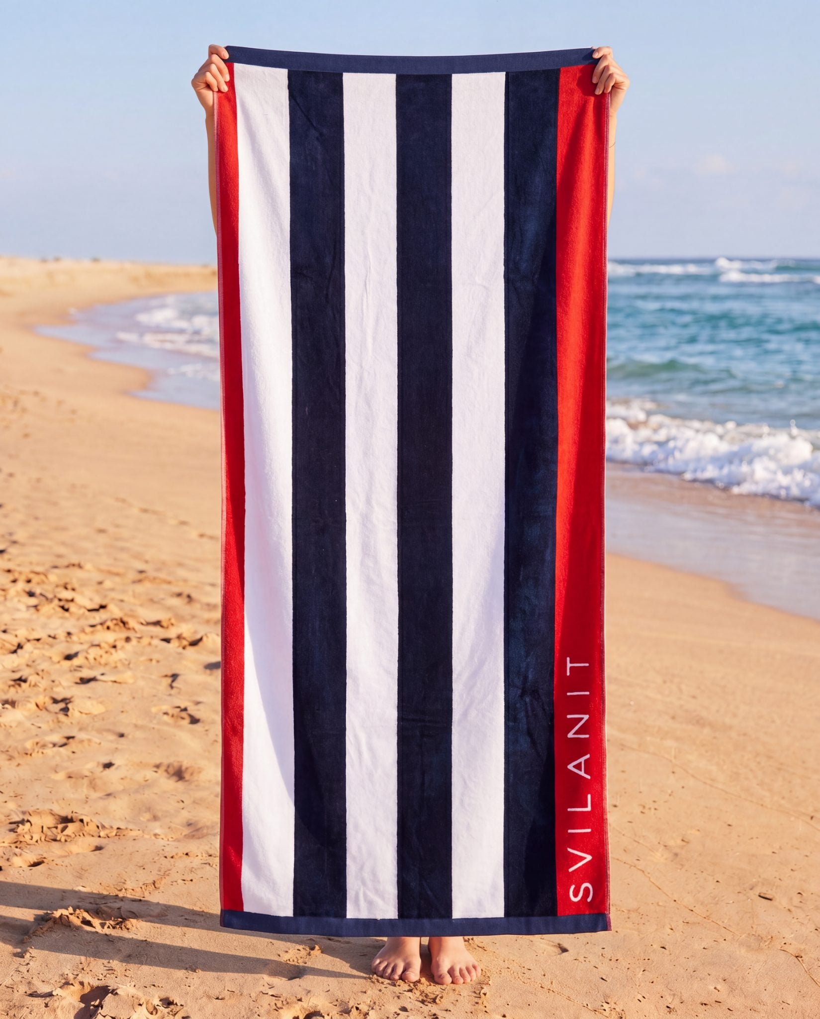 Kuba Premium Quality Beach towel RWB 100 x 200 cm